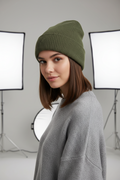 Unisex organic cotton beanie