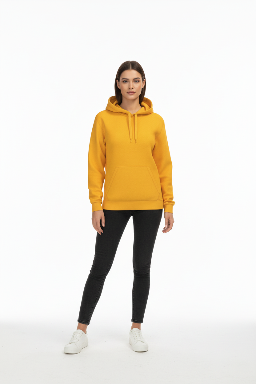 Felpa donna con cappuccio