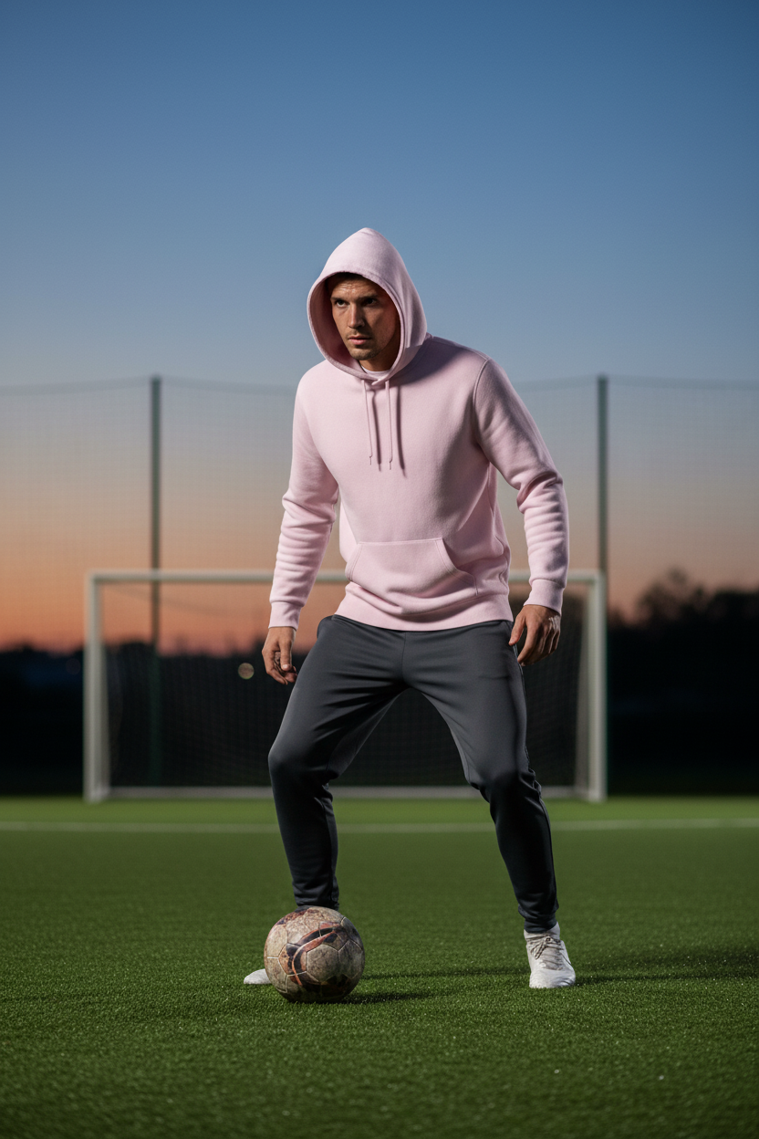 Men's hooded sweatshirt