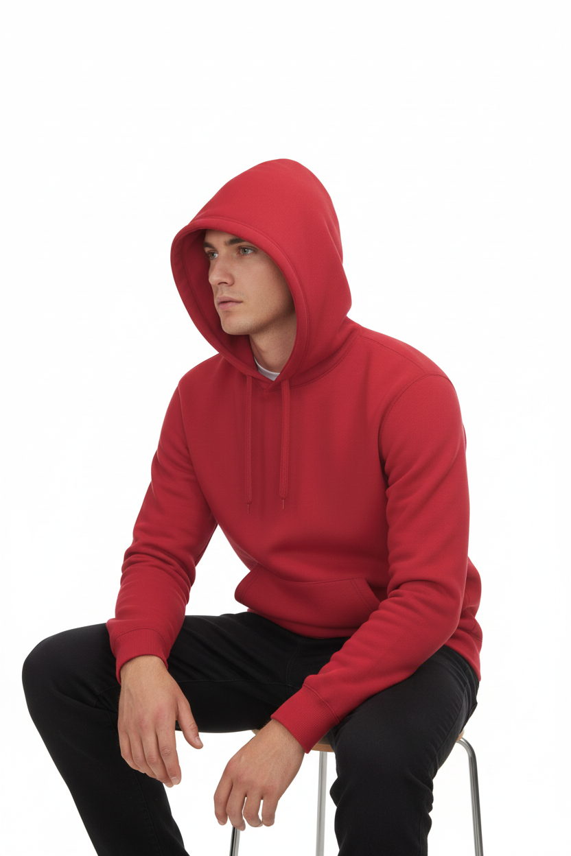 Men's hooded sweatshirt