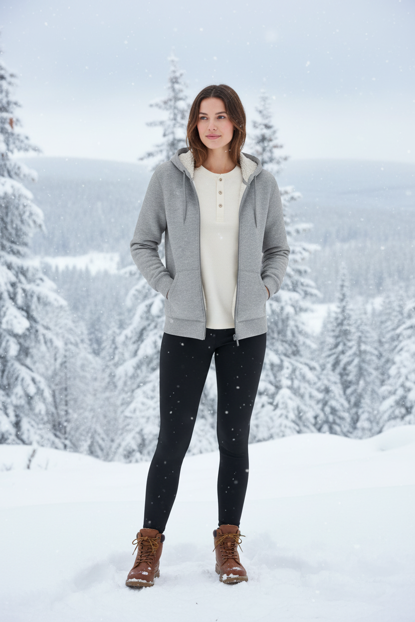 Unisex Sherpa Sweatshirt