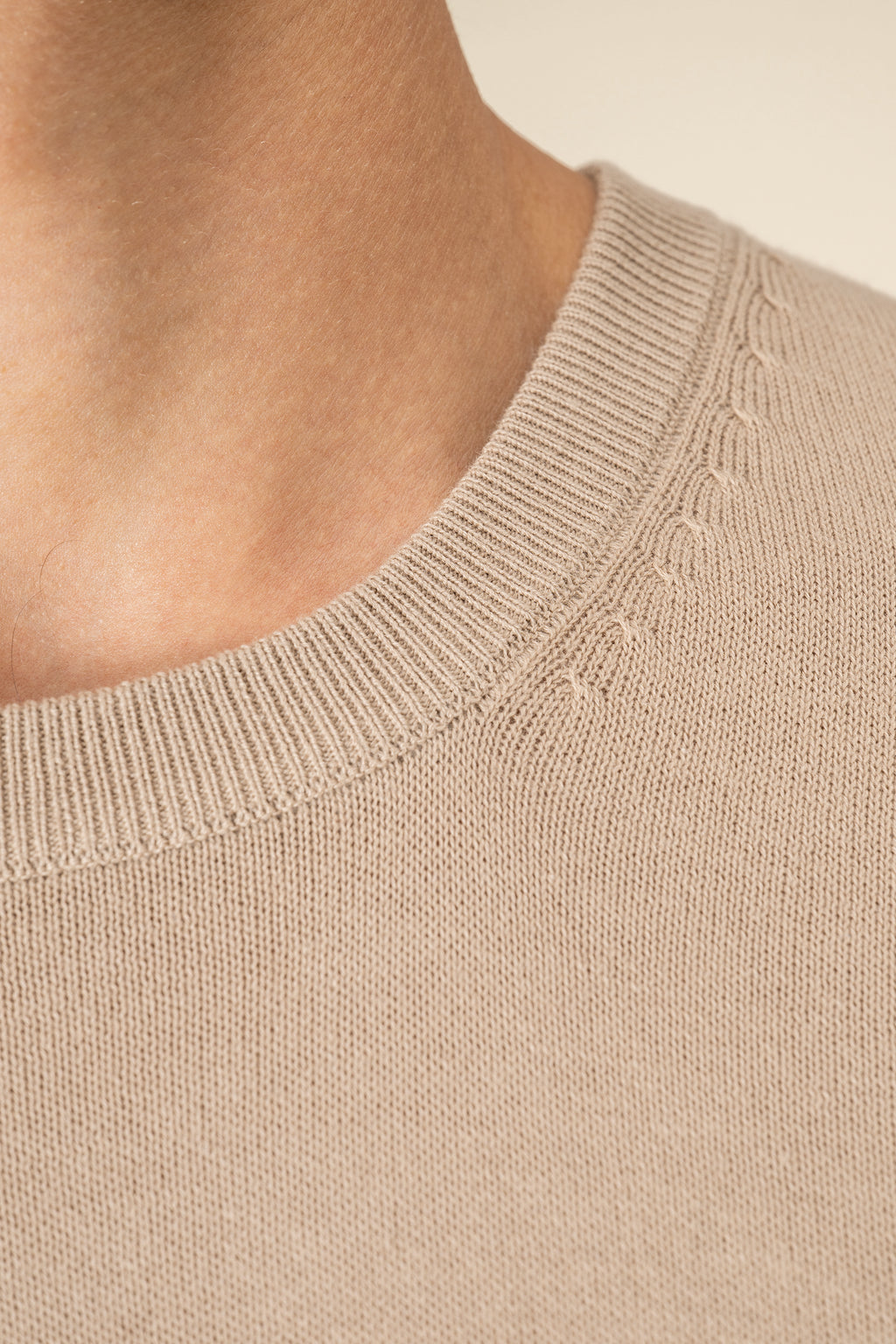 Men's eco-friendly crew neck sweater