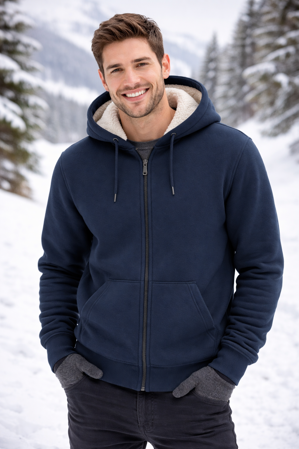 Unisex Sherpa Sweatshirt